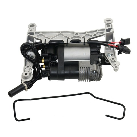 AP01 NEW Air Suspension Compressor With Stand For Volkswagen Touareg 7P5 7P0698007B 7P0698007C 7P0698007D ► Photo 1/1