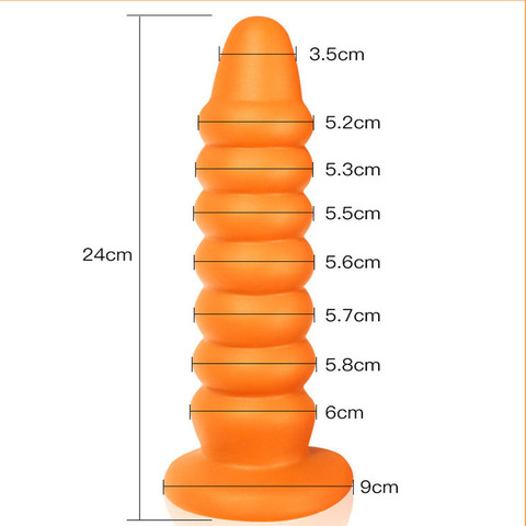 Prostate Massager Huge Anal Plugs Male Silicone Big Butt Plug Anal Beads Large Dildos G spot Masturbation Sex Toys For Woman Man ► Photo 1/6