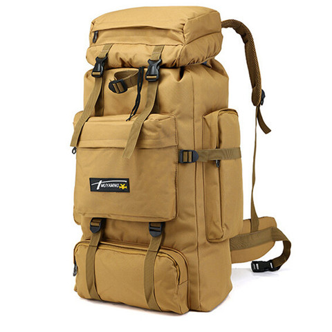 70L Large Capacity Tactical Bag Military Backpack Men Outdoor Sport Mountaineering Hiking Bags Rucksack Army Travel Backpack ► Photo 1/6