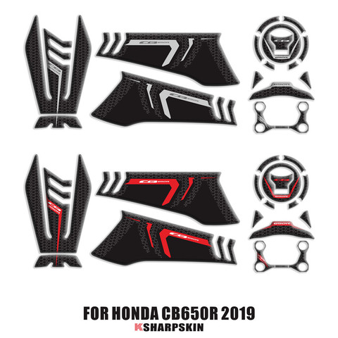 3D Gas Cap Tank Pad protection Sticker Decal for HONDA CB650R CB 650R 2022 ► Photo 1/6