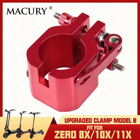 Upgraded Folding Clamp for ZERO 8X 10X 11X SPEEDUAL Series Dualtron DT3 Spider Thunder Electric Scooter Rugged Lock Vertical Rod ► Photo 1/6