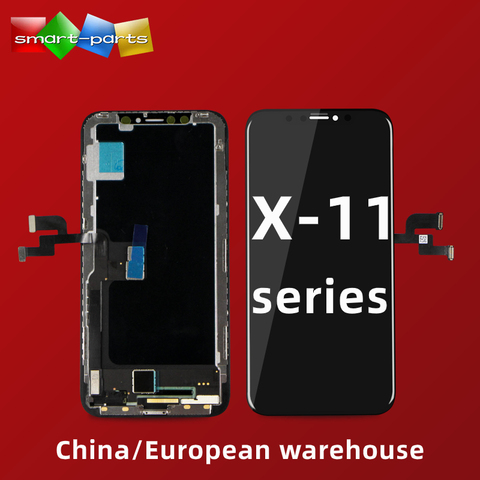 High Quality OEM OLED For iPhone X XS XR XS MAX LCD Display Touch Screen Replacement with 3D Touch Digeiter Assembly ► Photo 1/6