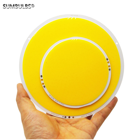 108mm 160mm Circular LED COB Light source 50W 200W Round Super Bright Warm Cold White Rounded COB Lamp bulb for DIY led Lights ► Photo 1/6