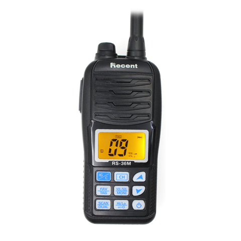 WaterproofRecent RS-36M  VHF  Marine Radio 156.000-161.450MHz IP67 Waterproof Handheld Float Radio Stadion 5W  Walkie Talkie ► Photo 1/6