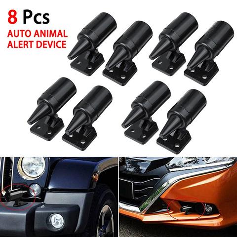 8pcs Universal Motor Car Deer Whistle Device Automotive Animal