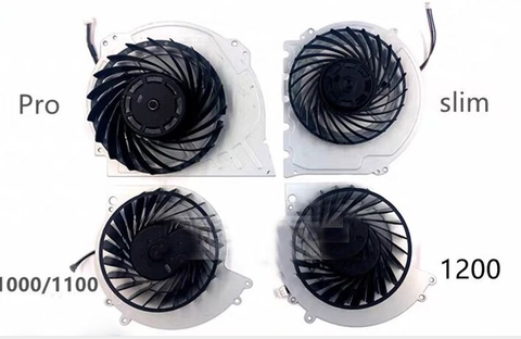 Console Cooler Fan Internal Repair Parts Built-In Cooling Fan For Ps4 Pro Ps4 1200 PS4 Cooler Slim 2000 Console Cpu Cooler Fan ► Photo 1/6