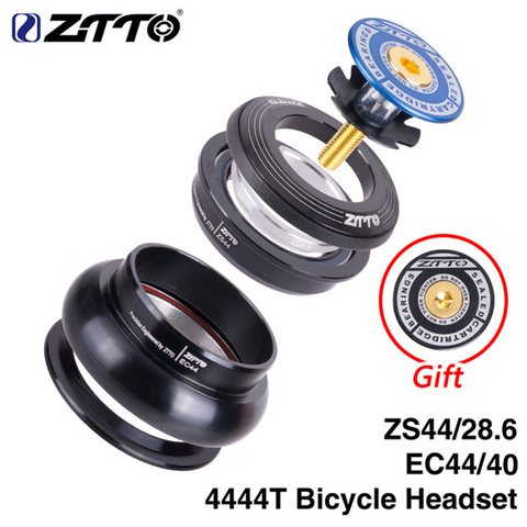 ZTTO Bike Headset Bicycle steering column 44mm ZS44 EC44 CNC 1 1/8