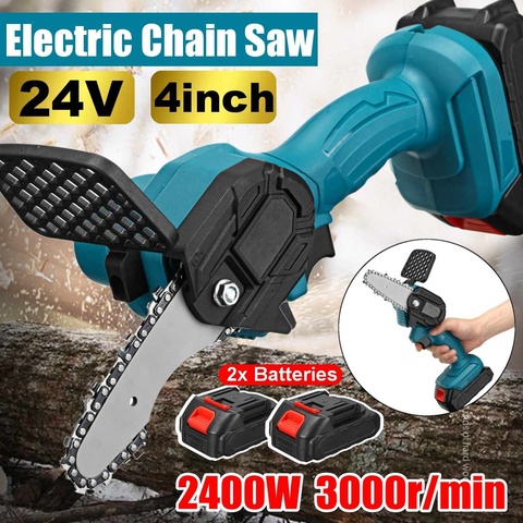 Wireless Portable Rechargeable For Makita Battery Electric Pruning Saw Mini Woodworking One-handed Garden Logging Chain Saw ► Photo 1/6