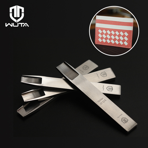 WUTA Original Woven Chisel Leather Craft Tools & Weaving Slot Punch Tool BV Belt Woven Pattern Tool Leather Cutter For Hand Work ► Photo 1/6