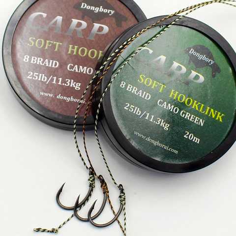 Carp Fishing Hook Link for Ready Tied Carp Rigs Hair Chod Zig Rigs Boilies Carp Rig kit Terminal Tackle ► Photo 1/6
