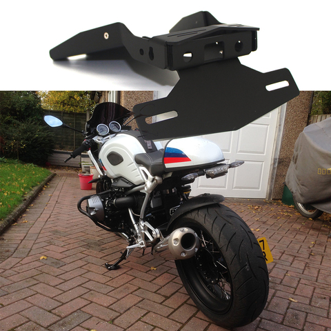 For BMW R NINET NINE T 9T Racer Scramble urban R9T 2014-2022 Motorcycle Tail Mount License Plate Bracket Rear Holder Accessories ► Photo 1/6