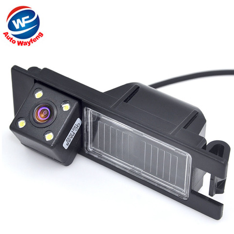 For Opel Astra H J Corsa Meriva Vectra Zafira Insignia FIAT Grande Buick Regal Car CCD night 4LED Backup Rear View Camera ► Photo 1/6