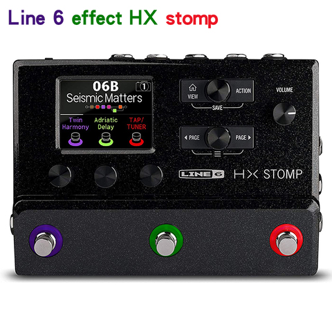 Line 6 HX Stomp Multi-Effects Guitar Pedal, Black ► Photo 1/6