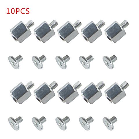 10 Set Hand Tool Mounting Kits Stand Off Screw Hex Nut for A-SUS M.2 SSD Motherboard High Quality and Brand New ► Photo 1/6