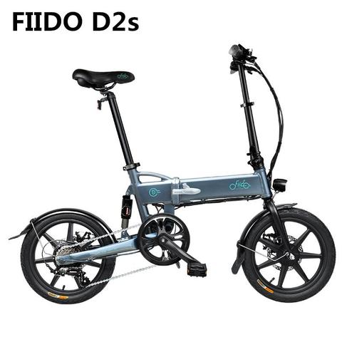 FIIDO D2S Adult Electric Bicycle Two Wheels Electric Bicycles Variable Speed 16 Inch 250W Electric Scooter Folding For Girls ► Photo 1/1