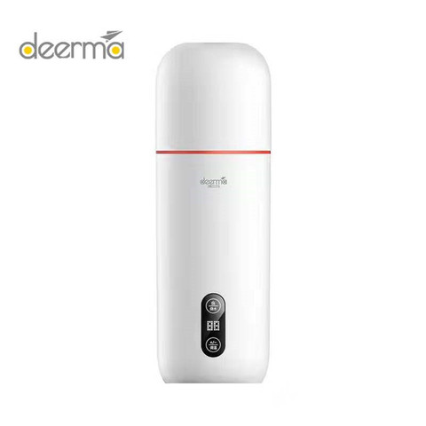 Deerma Portable Electric Water Cup 350ml Touch Control Thermos Stew Cup Temperature Smart Kettle DEM-DR035 ► Photo 1/6