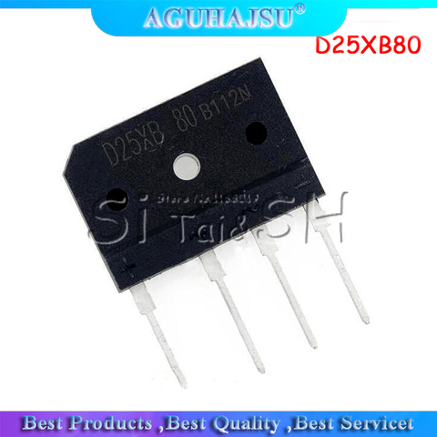 5pcs D25XB80 D25SBA80 bridge rectifier 25A 800V new and original IC ► Photo 1/1