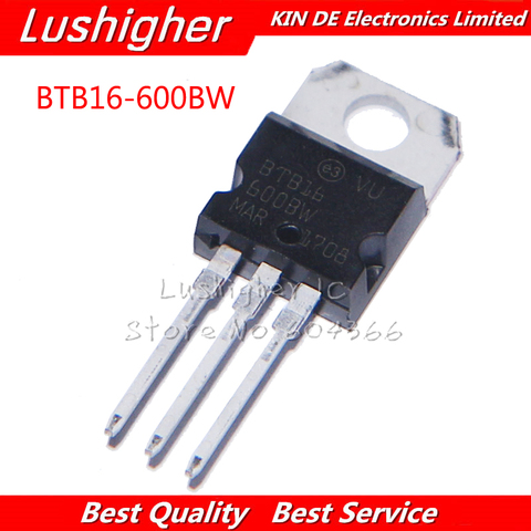 5pcs BTB16-600BW TO220 BTB16 600BW TO-220 ► Photo 1/4