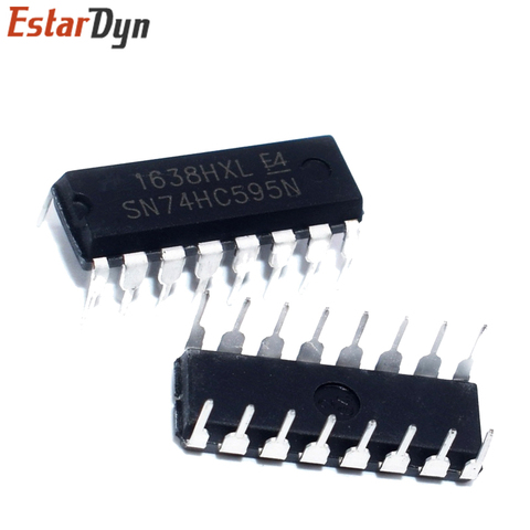 10PCS SN74HC595N DIP16 SN74HC595 DIP 74HC595N 74HC595 new IC ► Photo 1/2