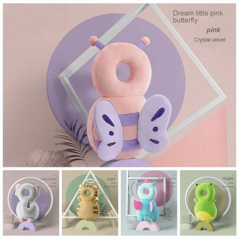 1-3T Toddler Baby Head Protector Safety Pad Cushion Back Prevent Injured Unicorn Bee Cartoon Security Pillows ► Photo 1/6