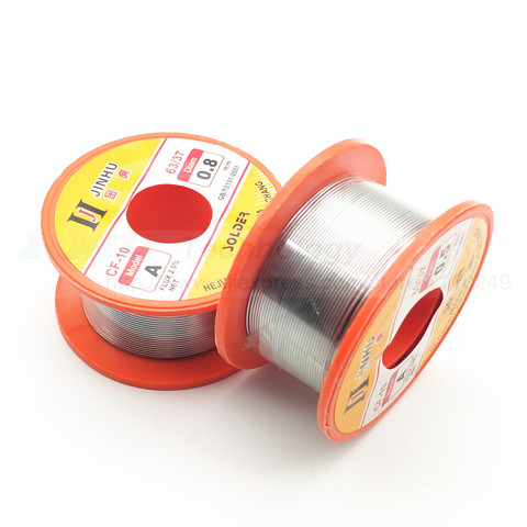 Essential 1 pcs 50g gram 0.5mm 0.8mm Tin Lead Melt Rosin Core Flux Solder Soldering Welding Wire Reel ► Photo 1/5