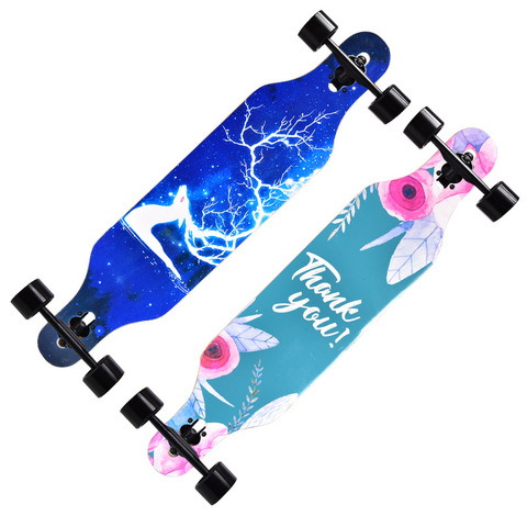 Maple Wood Skateboard Longboard 41inch 105cm Wooden Skate Board ► Photo 1/1