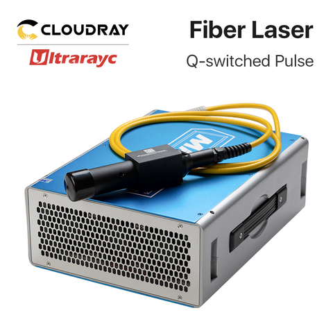 Ultrarayc Max Q-switched Pulse Fiber Laser Source 20W-50W with 1064nm High Quality Laser for DIY Laser Marking Machine ► Photo 1/6
