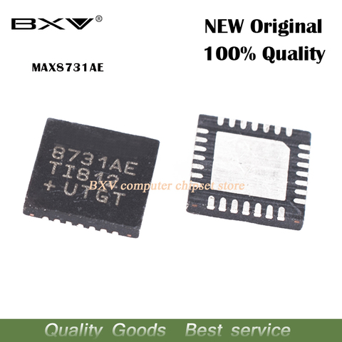 5pcs MAX8731AETI MAX8731AE MAX8731A MAX8731 8731AE QFN new original laptop chip free shipping ► Photo 1/1