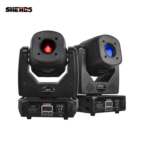SHEHDS LED 75W With 3 Face Prism Moving Head Light 7 Pattern Electronic Focusing Party Bar Dj Disco DMX Stage Effect Lighting ► Photo 1/6