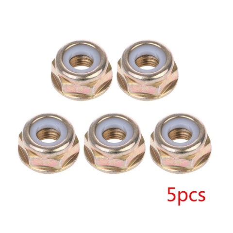 5Pcs/set Universal Trimmer Strimmer Brush Cutter Left Hand Thread Blade Nut Replacements M10x1.25 left handed thread wholesale ► Photo 1/6