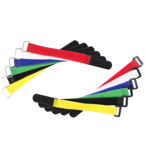 10PCS 20*200mm/ 300mm Magic Sticker Battery Strap Lipo Battery Cable Tie for RC Model Vehicle Airplane Helicopter FPV Drone ► Photo 1/6