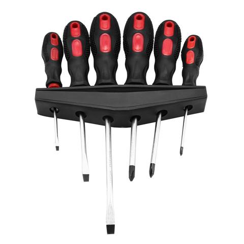 Screwdriver Set with ergonomic grips Deko ss06 (6 pieces) ► Photo 1/1