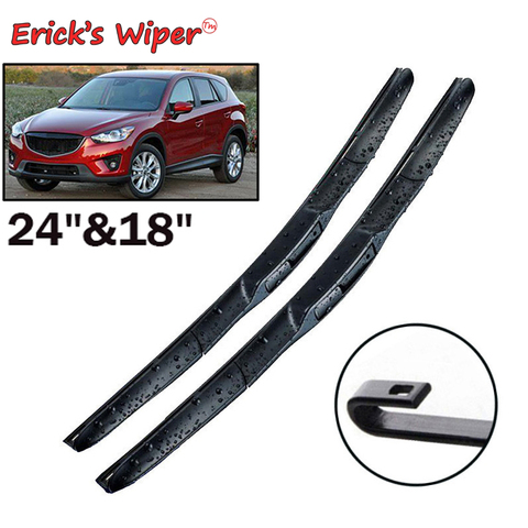 Erick's Wiper Front Wiper Blades For Mazda CX-5 CX5 KE 2012 - 2017 2016 Windshield Windscreen Front Window 24