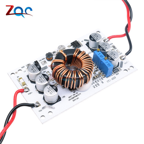 600W Aluminum Plate DC-DC Boost Converter Adjustable 10A Step Up Constant Current Power Supply Module Led Driver For Arduino ► Photo 1/6