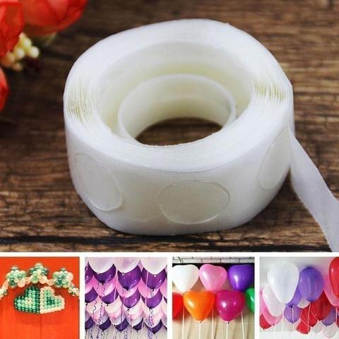 1 Roll 100 Tablets Super Sticky Double-sided Adhesive Household Wall Balloon Tapes Stickers Hangings Adhesive W7E3 ► Photo 1/6