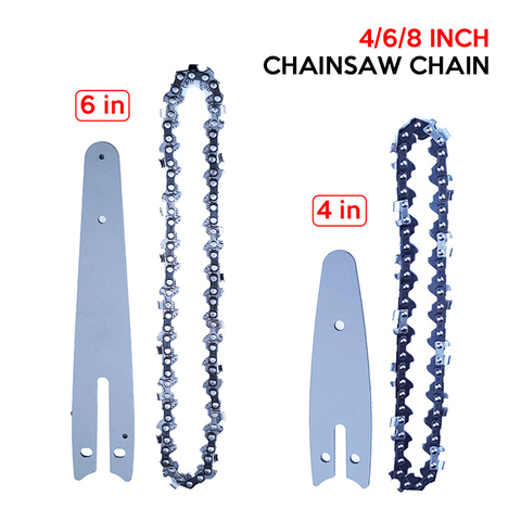 4/6/8 inch Chain Universal Chain Mini Steel Chainsaw Chain Replacement Made of Fine Quality Steel with Superior Technology ► Photo 1/6