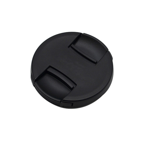 High-quality 49 52 55 58 62 67 72 77 82mm center pinch Snap-on cap cover for canon camera Lens ► Photo 1/6