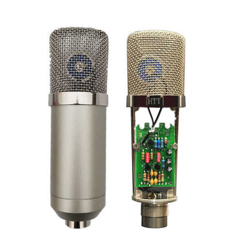 DIY Professional 25mm Capsules Musician Audio Studio Mic Sound Recording Music Record Condenser Microphone ► Photo 1/6