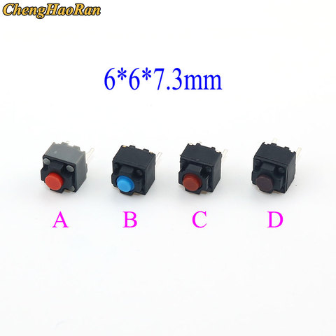 ChengHaoRan 1pcs Mute Button 6*6*7.3mm Silent Switch Wireless Mouse Wired Mouse Button Micro Switch ► Photo 1/6