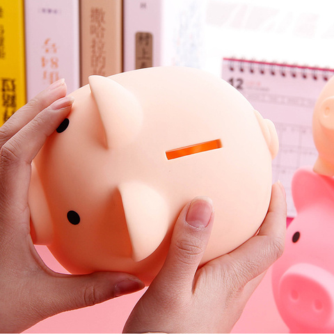 Piggy Bank Counter Cartoon Pig Coin Money Saving Jar Kids Toys Birthday Gift Coins Storage Box For Home Decor ► Photo 1/6