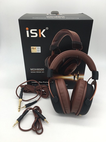 ISK MDH8500 Genuine Headphone HIFI Stereo Fully Enclosed Dynamic Earphone Professional Studio Monitor Headphones Hifi DJ Headset ► Photo 1/1