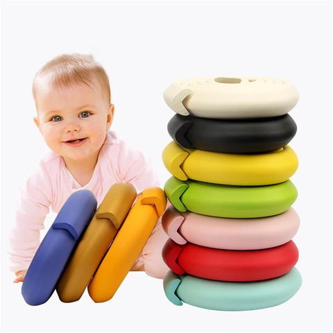 2M Soft Baby Safety Desk Table Edge Guard Strip Security L-Shaped Kids Protection Bumper Edge Angle Home Anti-collision Strip ► Photo 1/6