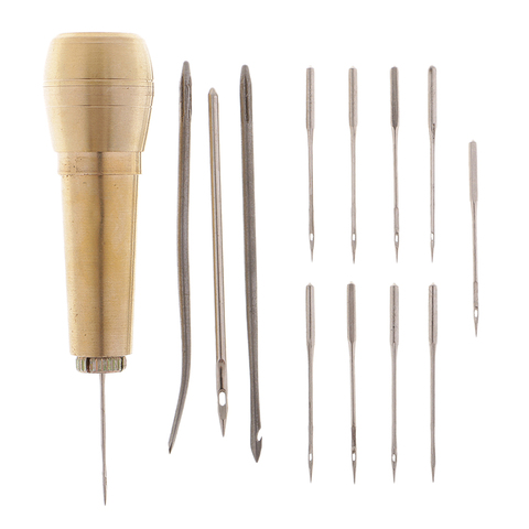 1 Set DIY Leather Shoe Repair Sewing Tool Needle Awl for Beginners or Professional ► Photo 1/5