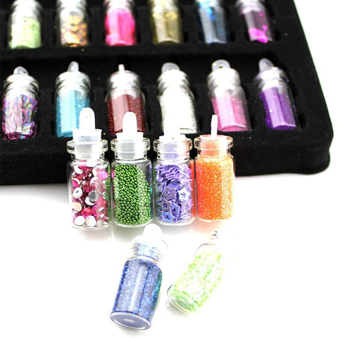 Glitter Powder Sequins Beads For Resin Jewelry DIY 48 Vials Random Jewelry Findings For Epoxy Resin Jewelry Art Craft ► Photo 1/6