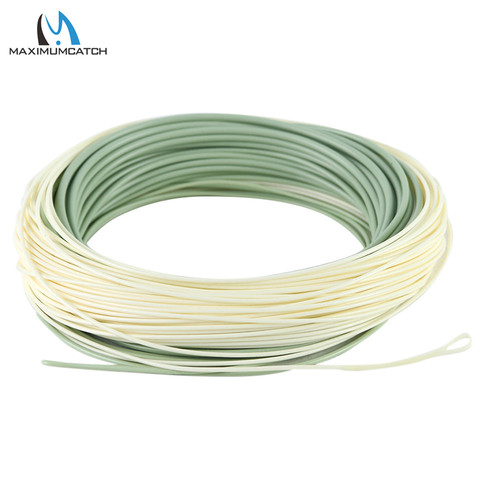 Maximumcatch Outbound Short Fly Fishing Line 6-10wt 100FT Weight Forward Saltwater Fly Line With 2 Welded Loops ► Photo 1/6