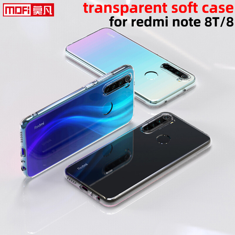 clear case for xiaomi redmi note 8t transparent case redmi note 8 t cover soft silicon ultra-thin back tpu protective coque book ► Photo 1/6