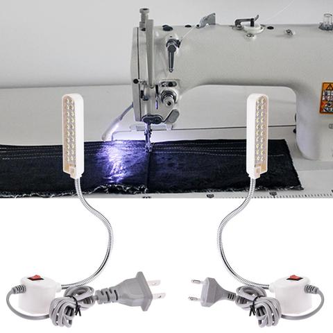 30 LED Portable Sewing Machine Light LED Light Magnetic Mounting Base Gooseneck Lamp for All Sewing Machine Lighting ► Photo 1/5