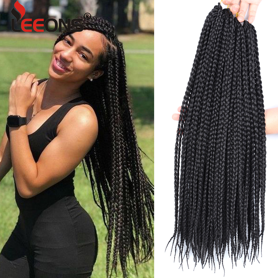 Alileader Products Box Braid Hair Extensions 12 16 20 24 Inch Synthetic  Crochet Hair Braiding Twist Braids 22Strands/Pack - Price history & Review, AliExpress Seller - AliLeader Official Store