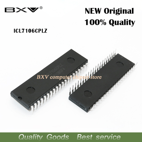 2PCS ICL7106CPLZ DIP40 ICL7106 DIP 7106CPLZ DIP-40 new original IC ► Photo 1/1