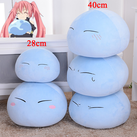 Anime That Time I Got Reincarnated As A Slimes Rimuru Tempest Cosplay Prop Plush Stuffed Doll Pillow toy gift ► Photo 1/6